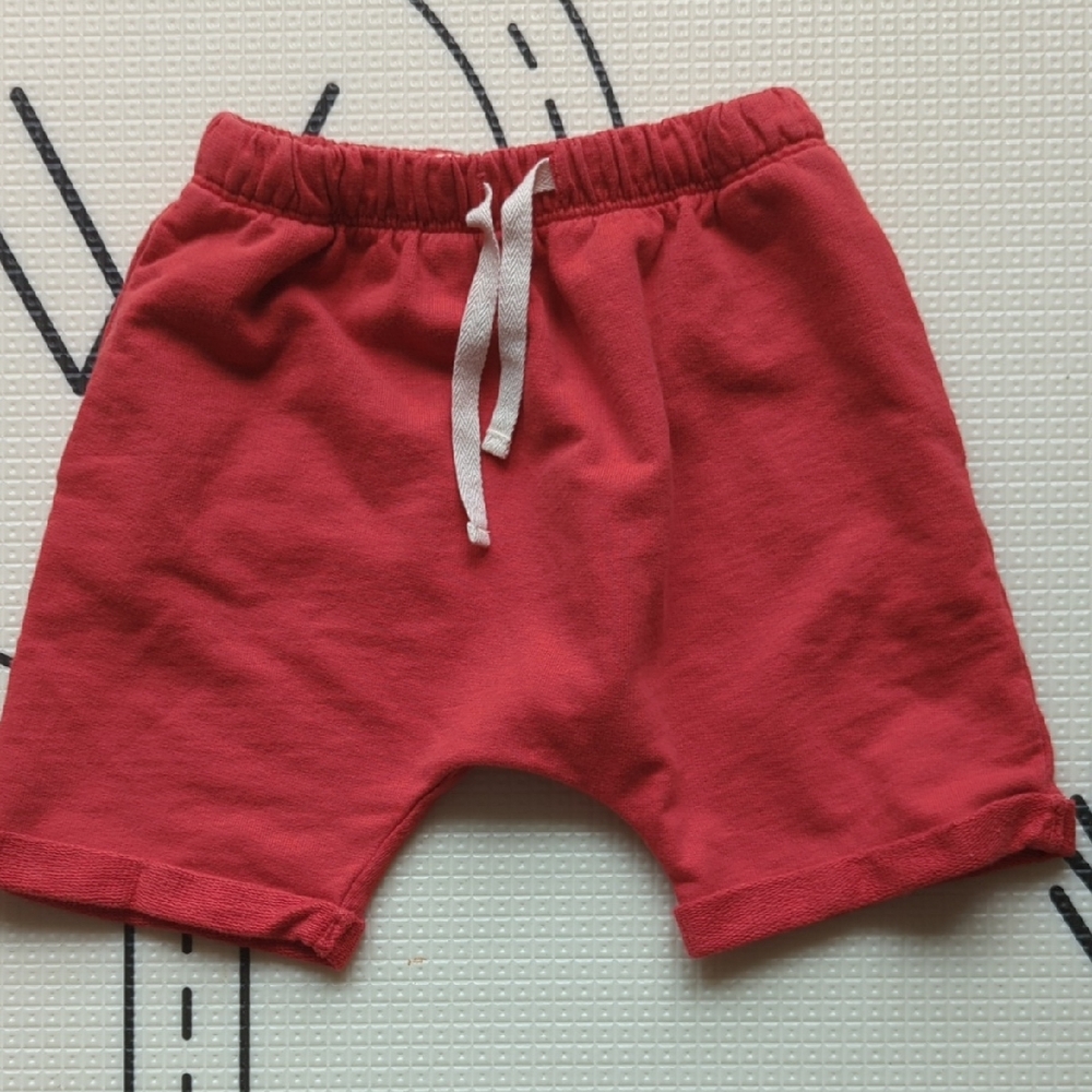 Les Gamins | Casual Red Shorts with Drawstring 24M